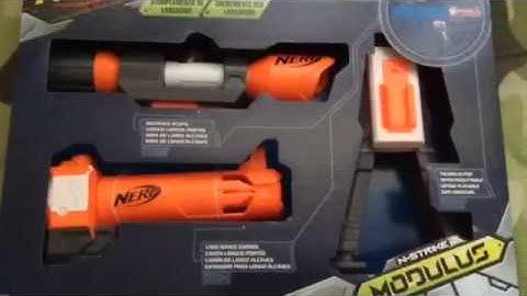 Nerf modulus long range upgrade kit unboxing and review