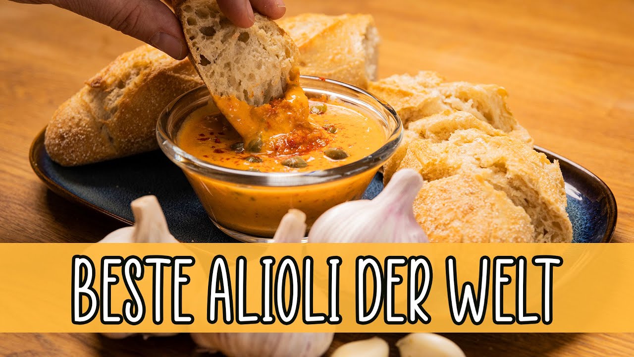 Die Beste Aioli Der Welt Die beste vegane Aioli der Welt zum selber machen - Rezept - YouTube