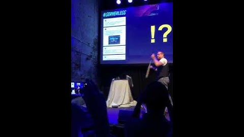 Tim Wagner goes serverless :)