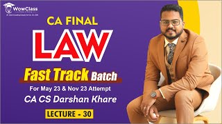 Ca Final Law Fast Track For Nov 22  May 23  Lec 30 Part 1 Meetings Of Board U0026 Its Powers