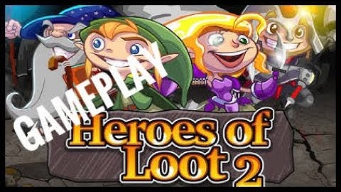 Heroes of Loot 2 (iOS) Gameplay