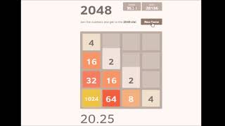 2048 in 52.87 Seconds (Former World Record Speedrun)
