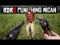 Punishing micah bell in rdr2 for exactly 10 minutes