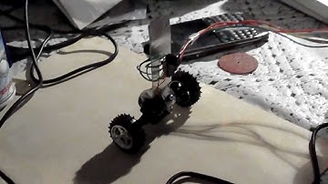 mini Arduino segway balancing robot with tilt sensor from 6 euro