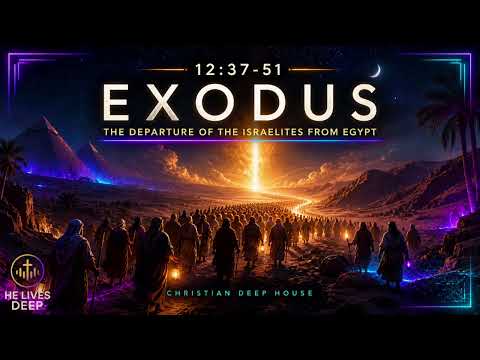 EXODUS (12:37–51) – The Departure of the Israelites from Egypt | Christian Deep House Worship - He Lives Deep Christian Deep House Music