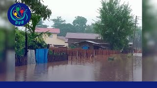 ဝိုင်းမော်အနီးက စစ်ရှောင်ပြည်သူတွေ မြစ်ရေတက်လို့ ကြိုတင်တိမ်းရှောင်- DVB News
