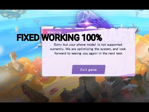 How to Fix Not Supported Device in Fortcraft