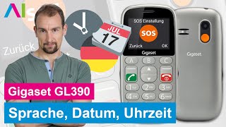 Gigaset GL390 - Ersteinrichtung (Sprache, Datum, Uhrzeit) • 📱 • ⚙️ • 👍🏼 • Anleitung | Tutorial Gigaset GL390 - Ersteinrichtung (Sprache, Datum, Uhrzeit) • 📱 • ⚙️ • 👍🏼 • Anleitung | Tutorial