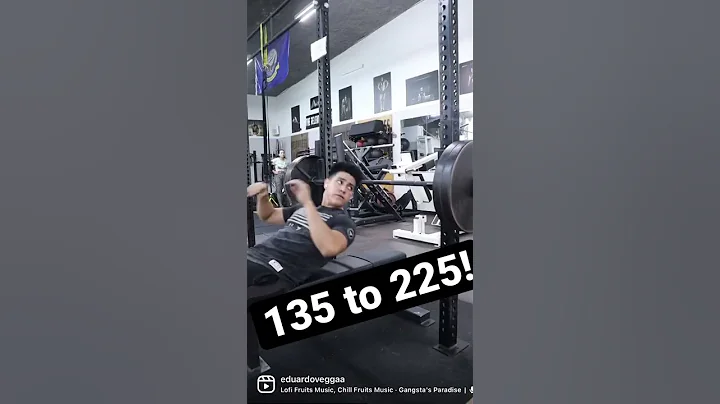 How to get from 135 to 225 on bench! #fitnessshorts #benchpress #powerlifting #bodybuilding #befit