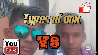 Types of Don pasanga