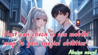 Host can check in via mobile map to gain special abilities.
