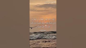 سورة لقمان من  آية 12 إلى آية 13 بصوت الشيخ ياسر الدوسري♥♥