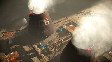 Unreal Engine 4 - Eye Of The Storm Exploring Desert Planet (Mandalorian vibe)