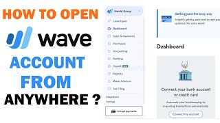 How To Create Wave Account On USA | CANADA | Wave Accounting Software Tutorial screenshot 4