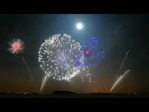 東京オリンピックの大花火