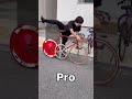 Cycling in Sandals Noob vs Pro#trackbike #trackbike@n9fixed