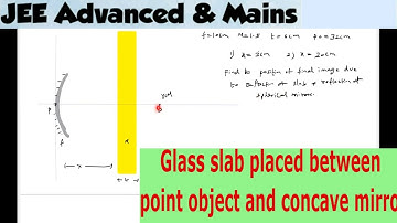 22) Ray Optics | A point object O is placed in front of a concave mirror of focal length 10 cm.