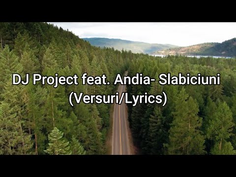 Dj Project Feat. Andia - Slabiciuni | Music Hour