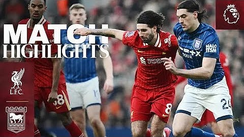 Match Highlights: Liverpool vs Ipswich Town | Premier League