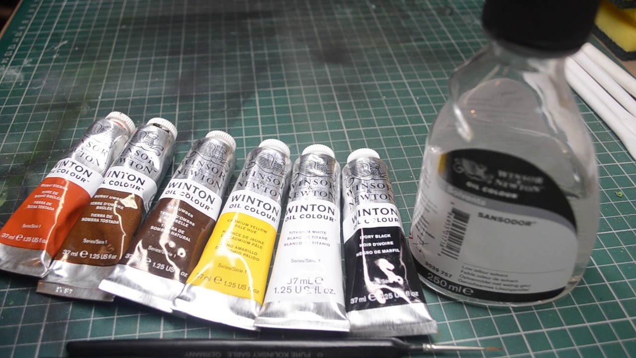 Oil Paints for Weathering YouTube
