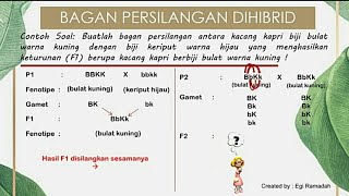 Ipa kelas 9 : persilangan dihibrid ...