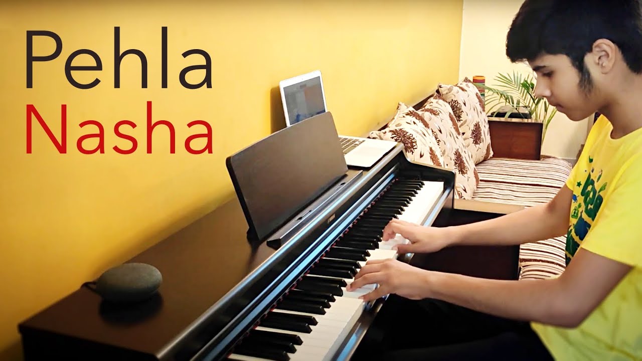 Pehla Nasha Piano cover   Bollywood film song from movie Jo Jeeta Wohi Sikandar