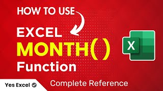 Excel MONTH Function - Excel MONTH Formula