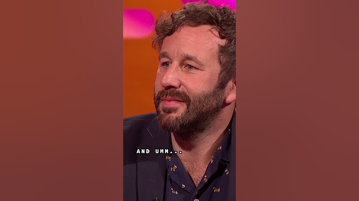 Chris O'Dowd is a bad influence 😈