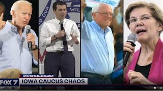 Iowa caucus chaos