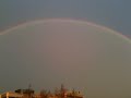 Dubbele regenboog boven Maastricht (11 januari 2011)