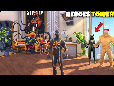Capa de Heroes Tower New Look Spider Fighter 3
