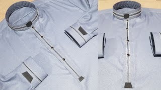 Steelblue Colour Kurta Design Letest New Kurta Design How To Make Gents Kurta Design Kingsman Tailor