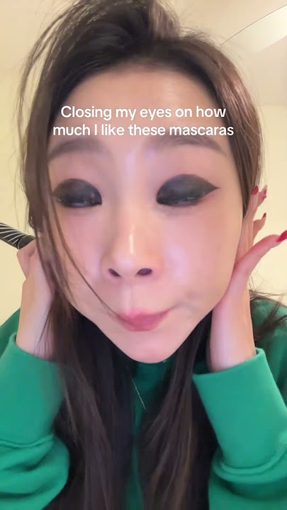 MASCARA EDITION✨ rating mascaras! #monolid #makeup #eyeliner #kbeauty #hooded #trend #cheesecake