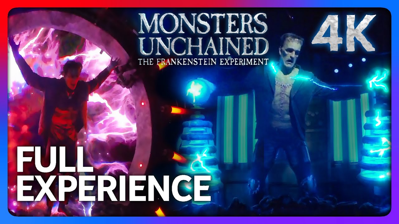[4K On Ride] Monsters Unchained - FULL EXPERIENCE of The Frankenstein Experiment - EPIC Universe