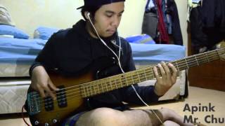 Video thumbnail of "Mr.Chu (Bass Cover) - Apink (에이핑크) | by Ekybass"