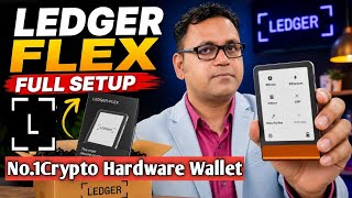 𝗟𝗲𝗱𝗴𝗲𝗿 𝗙𝗟𝗘𝗫, 𝗕𝗲𝘀𝘁 𝗖𝗿𝘆𝗽𝘁𝗼 𝗛𝗮𝗿𝗱𝘄𝗮𝗿𝗲 𝗪𝗮𝗹𝗹𝗲𝘁 𝗨𝗻𝗯𝗼𝘅𝗶𝗻𝗴 & 𝗙𝘂𝗹𝗹 𝘀𝗲𝘁𝘂𝗽 𝗶𝗻 हिन्दी #ledger #cryptowallet
