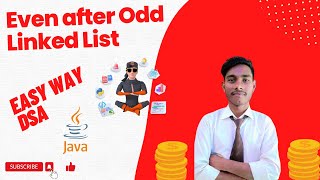 Even after Odd Linked List || interview Questions || placement || java
