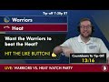 Warriors vs. Heat Live Streaming Scoreboard, Play-By-Play, Highlights, Stats | Free NBA Stream