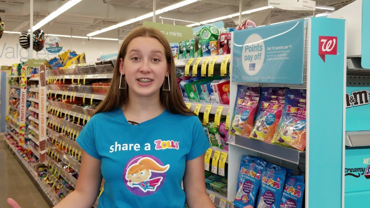 Smile with ZolliCandy in Walgreens