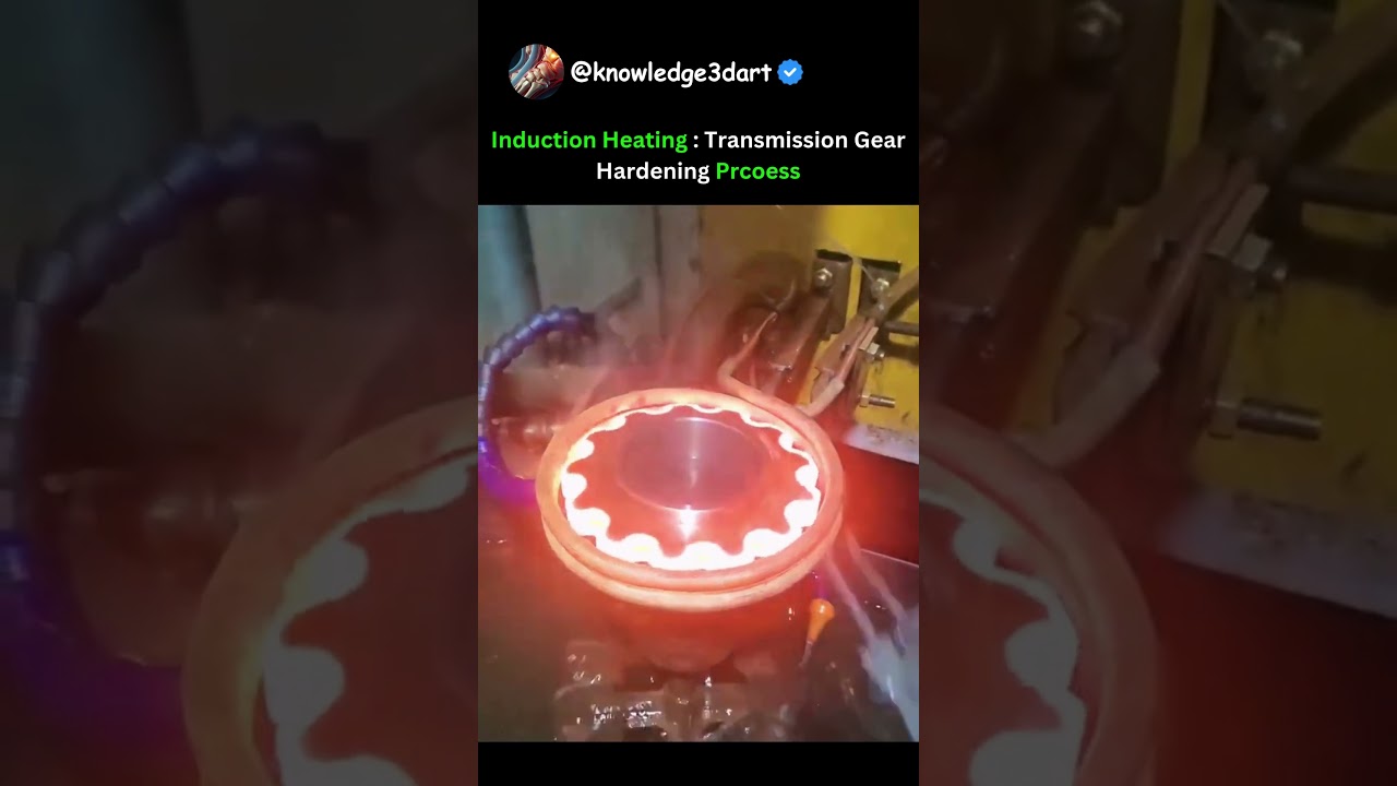 Induction Heating : Transmission Gear Hardening Prcoess