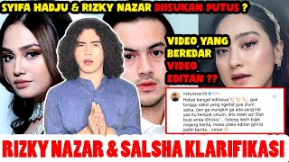 Kronologi Isu Syifa Hadju dan Rizky Nazar Putus Hingga Salshabilla Adriani Klarifikasi !!