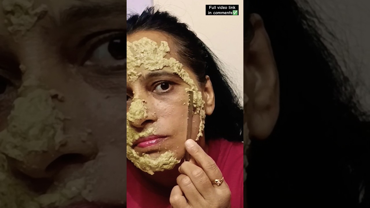 Antiageing & Skin tightening chia seed face mask shorts 