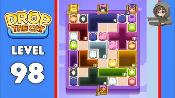 Drop The Cat level 98 solution 