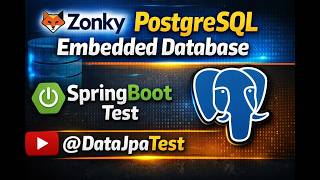 Zonky Postgresql embedded database | springboot Test | datajpatest
