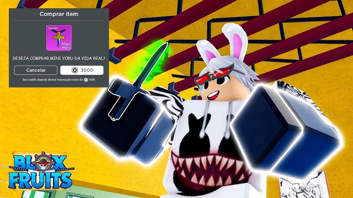 yoru espada de Mihawk - Roblox