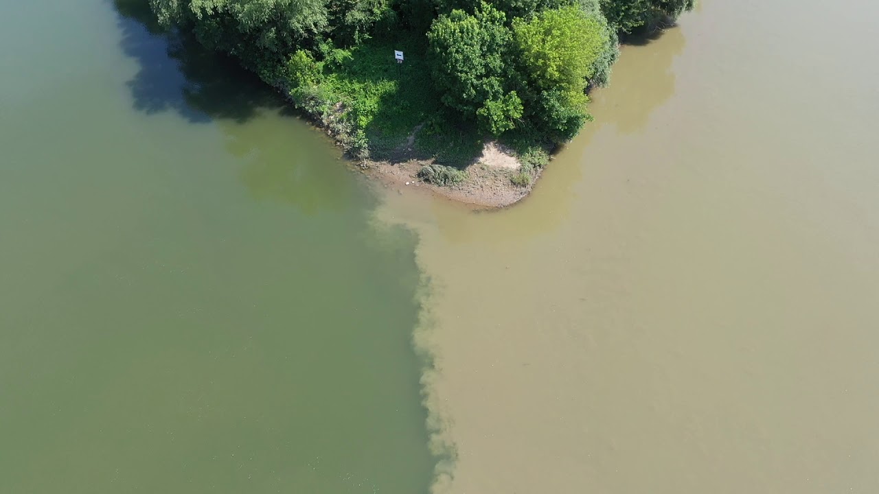 Komoča sútok Nitra Váh