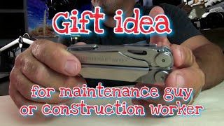 Gift idea for a maintenance tech or construction worker. #leathermanwave, #maintenancetech, #reward