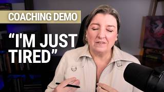Always Busy and Putting Herself Last - MCC Coaching Demo on Burnout