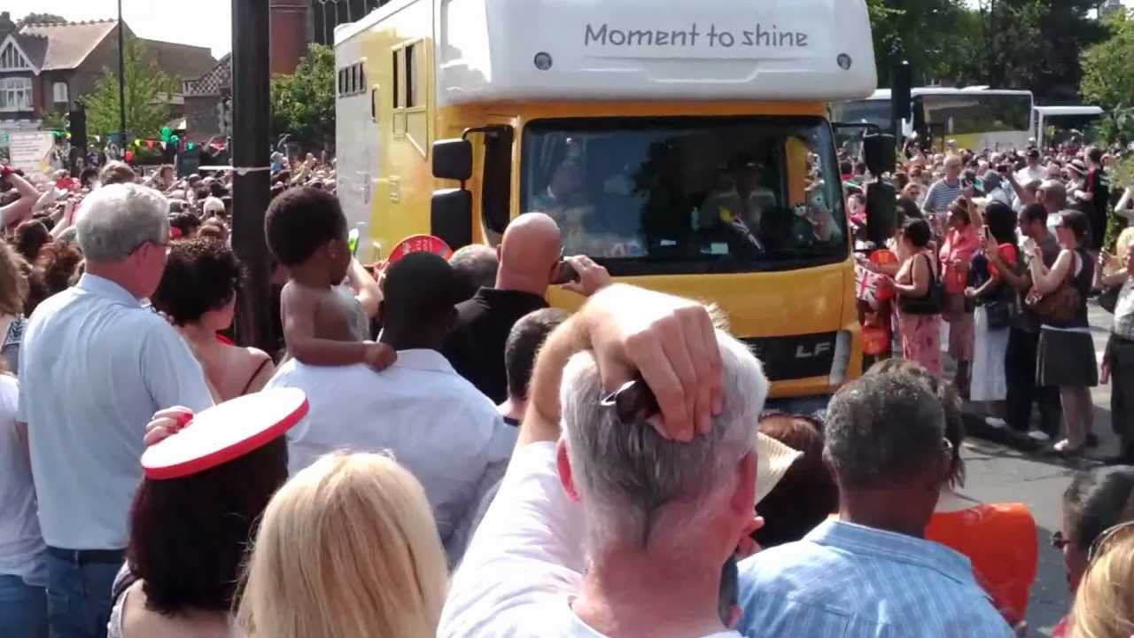 Olympic Torch 2012 Palmers Green