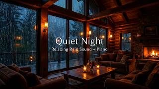 Quiet Night: Soft Piano Music for Deep Sleep & Anxiety Relief 🎹 Relaxing Rain for Peaceful Nights screenshot 5